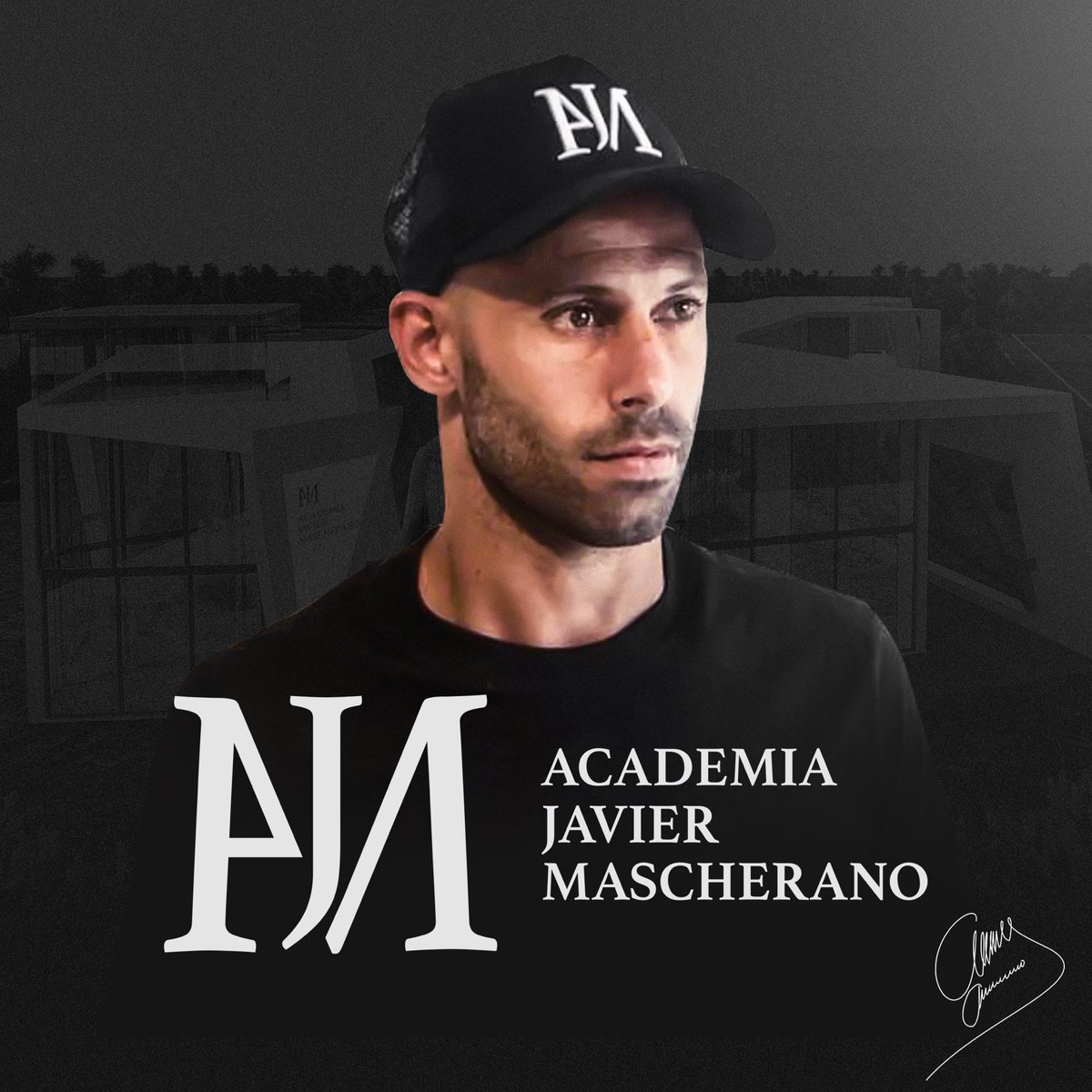 Mascherano's tweet photo. Convencido de poder llevar el fútbol formativo a otro nivel y transmitir todo lo vivido a nuevas generaciones. Quiero anunciar la apertura de mi Academia @AcademiaMasche1 https://t.co/5L1MJQ21Tb