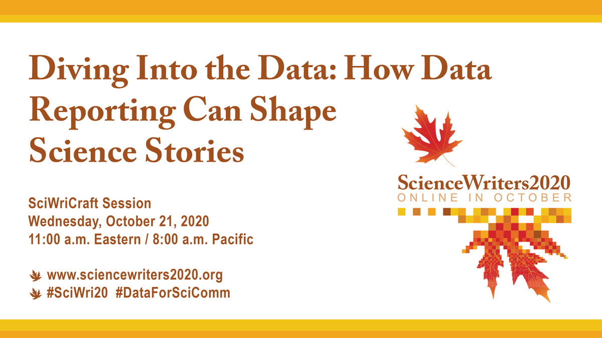 ScienceWriters's tweet photo. ❓"Where I can find #SciWri20 session recordings?!"

📽️Recorded sessions will be posted in Whova > Video Gallery + their respective session pages after closed captioning. Viewable by registrants for 6 months thereafter! 

👉🏿Now Posted: #DataForSciComm
https://t.co/I0KBr1nxGt https://t.co/q7nPnJScrH