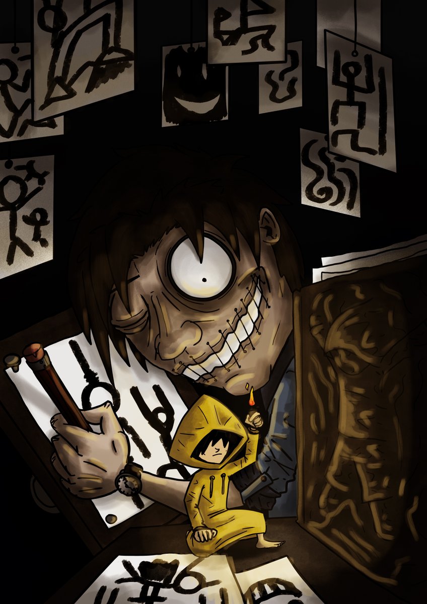 ARThur_2711's tweet photo. Fanart of Little Nightmares, i put myself in this creepy universe...
#Draw #artist #Dessin #Drawing #Characterdesign #artistontwitter #CommissionOpen #VideoGame #Game #Character #Drawing #digitalart #Digitalartist #LittleNightmare #Six #bandainamco #TarsierStudio #Creepy #Dark https://t.co/OT5U3Kx7jW