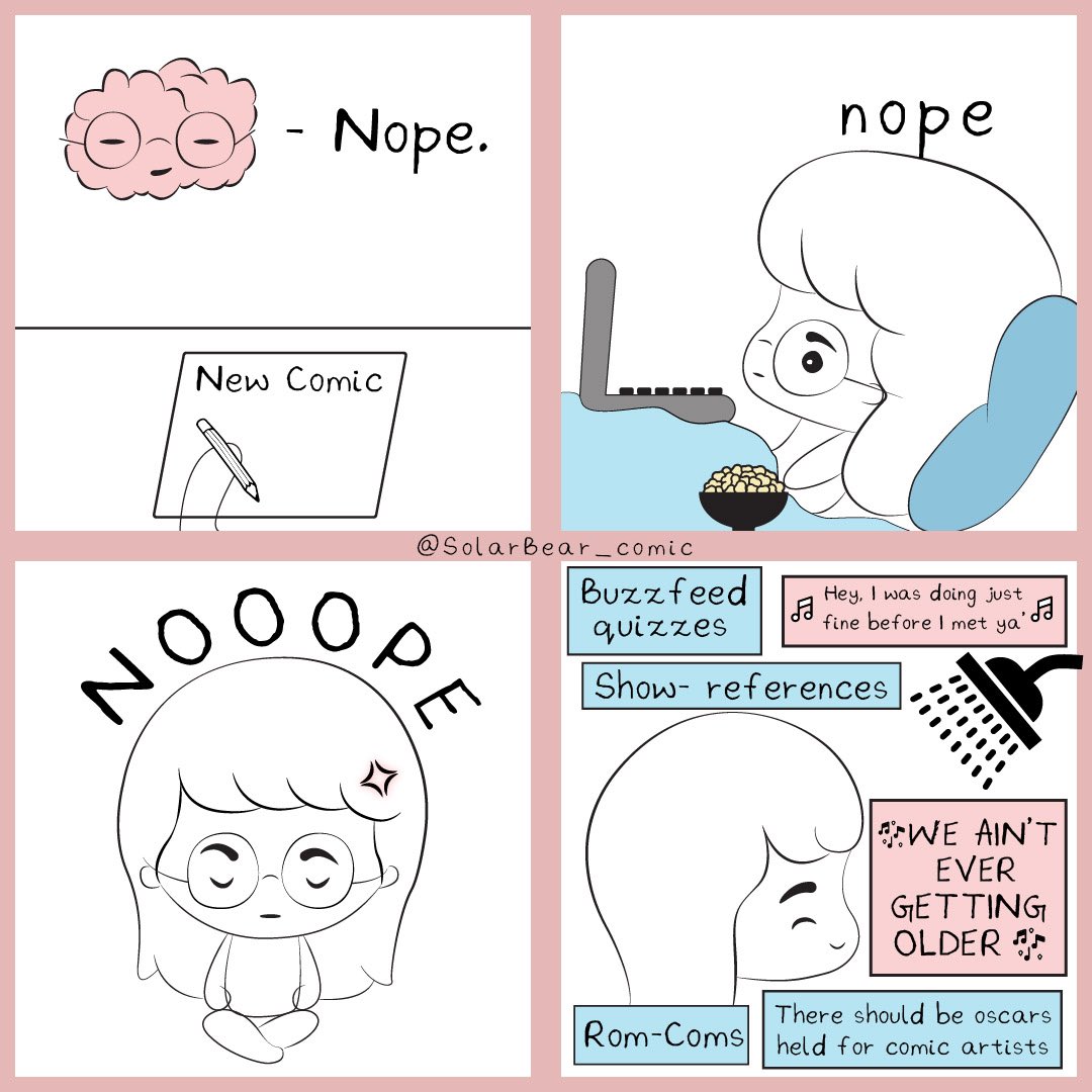 sincerely_rii's tweet photo. • Ep 5: When... •
#solarbearcomic #rii #comics #instacomics #sliceoflife #relatablecomic #digitalcomics #indiecomics #sliceoflifecomic #wholesomecontent #procrasination #artblock #artblockhelp #showerthoughts #showerideas https://t.co/VeDabhPYxq