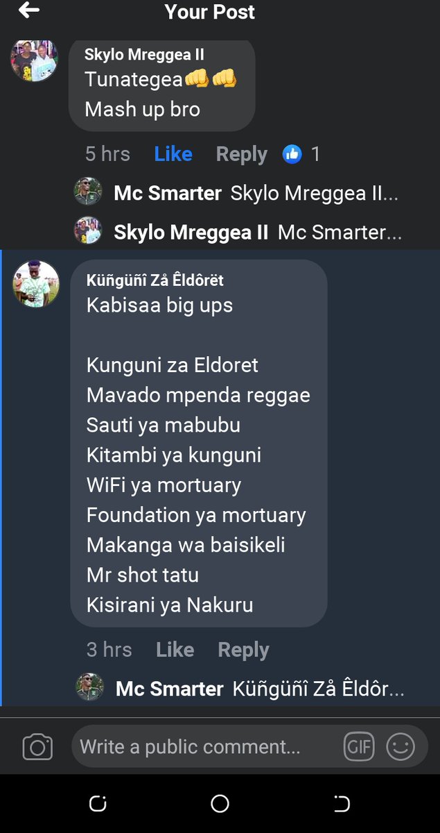 Mc_Smarter's tweet photo. Hii Mbogi Inataka Igotewe Sana @IAMRAPCHA 
#Dripzone https://t.co/9qVCXrWdRl