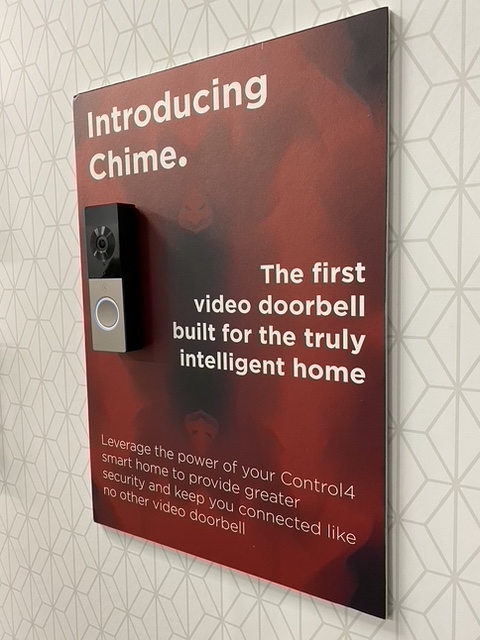 DigiInteriorsUK's tweet photo. The Control4 Chime Video doorbell is now on display at our showroom. To learn more about what this new product can offer to your home and to have a full Control4 demonstration, please RSVP here: https://t.co/BjsaSs2rL8 

#c4yourself #control4 #smarthome #videodoorbell #glosbiz https://t.co/hYYdQG64ga
