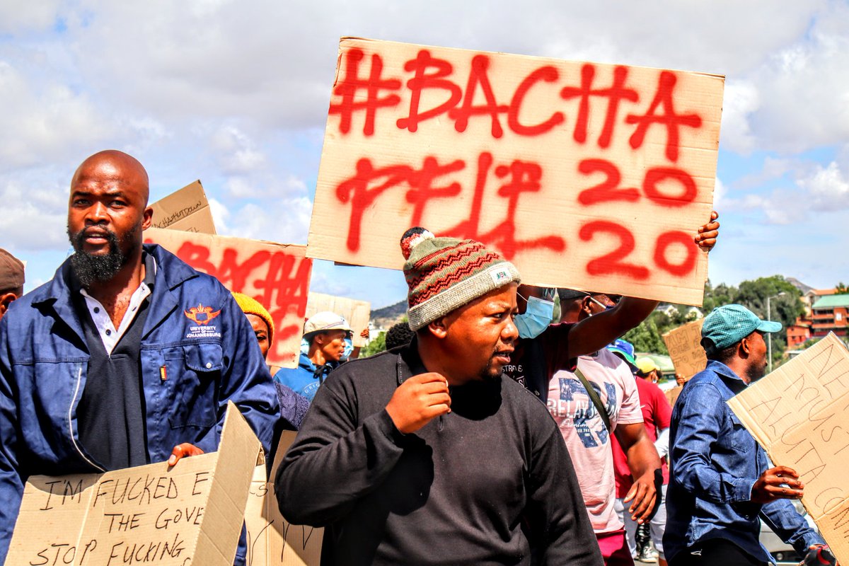 dendenladyy's tweet photo. #BachaShutdown #Lesotho #demandactions  #2020
#protests2020 #bbcnewscast #sabcnews https://t.co/NNDnM9WWuN