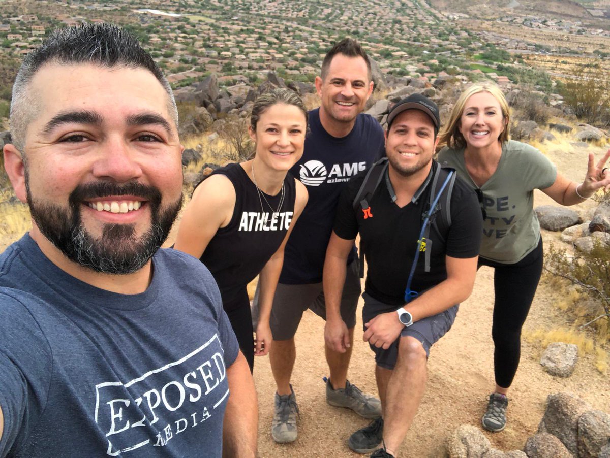 azlawns's tweet photo. Great group this morning on Sunrise Mountain β°
#sunrisemountain #arizonahiking #explorearizona #hikeaz #entrepreneurlife #phxmountain #westwingmountain #azliving #desertlife #azmountains #azlife #desertliving #phoenixarizona #landscaper #exposedmedia #azlawns #amslandscaping https://t.co/9eiiFdiecB