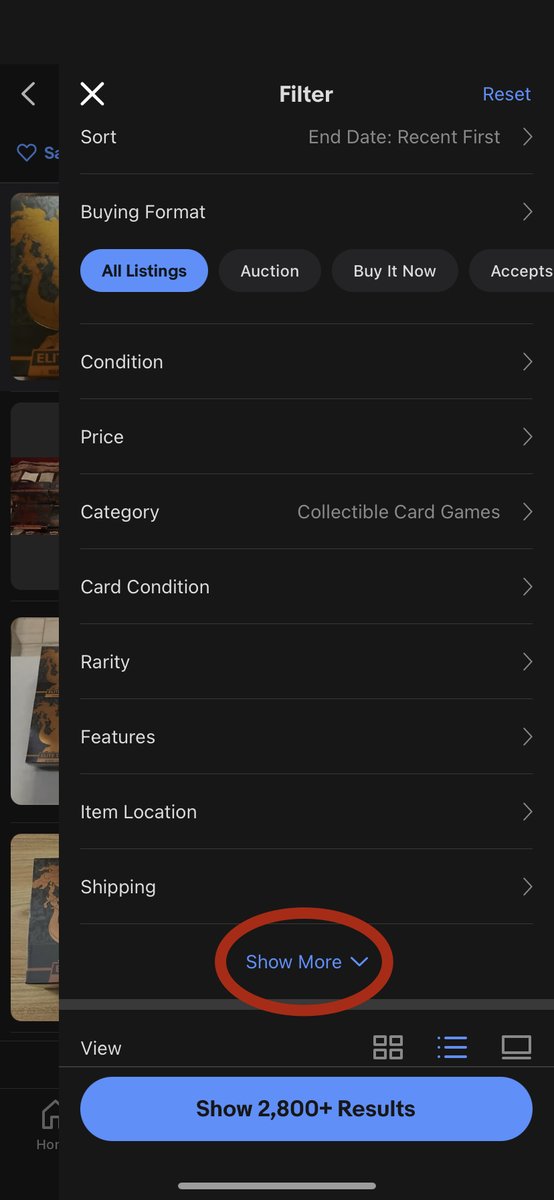 3. Checking compsThis is important even if you're not listing on eBay.After you've scanned/searched for your item:- Click "filter"- Click "show more"- Scroll down & toggle "sold items"- Close the filterI suggest looking at the most recent sales to see current value.