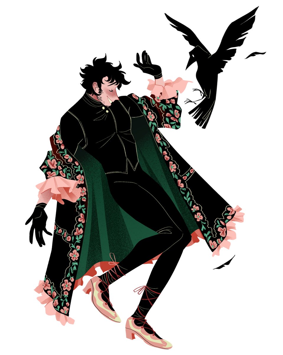 GaelleAvril's tweet photo. Three dances, three crows, three outfits, free love.
#guerlainandnisse https://t.co/MJXHJEgx87