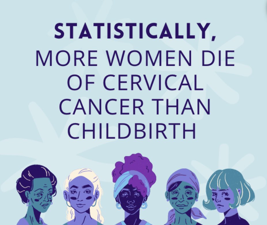 GIAHC's tweet photo. And it doesn’t have to be this way! We have the tools to eliminate cervical cancer through vaccination and screening. 🙌🏼 https://t.co/nWagl72QZy