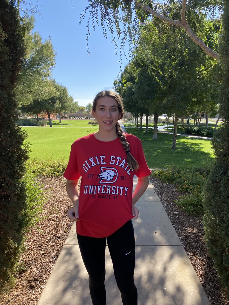 PZvbc's tweet photo. NEW COMMIT ALERT 🚨 congrats to 2021 Outside Hitter Sadie Bluth on her commitment to Dixie State University! https://t.co/5Zy7qLC9rJ