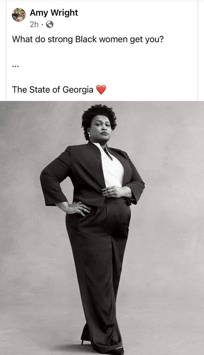 lizzie704's tweet photo. 🖤 @staceyabrams #georgia #2020election #staceyabrams https://t.co/Xs2O7zSp2v