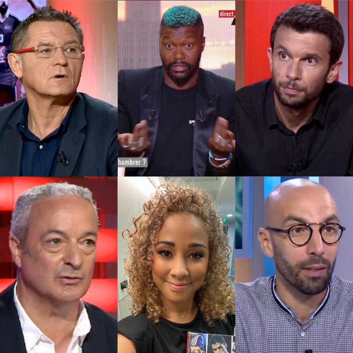 lequipedusoir's tweet photo. 🚨LE CASTING DU SOIR🚨

Autour de Mémé :

 ⭐️ @erikbielderman 
@DjibrilCisse ⭐️
⭐️ Damien Degorre
@etiennemoatti ⭐️
⭐️ @btahriofficiel 

Et @vsainsily pour le✈️JT express✈️

🕗 Rendez-vous à 19h45 en direct sur @lachainelequipe

 #EDS https://t.co/JQMlS3KtJA