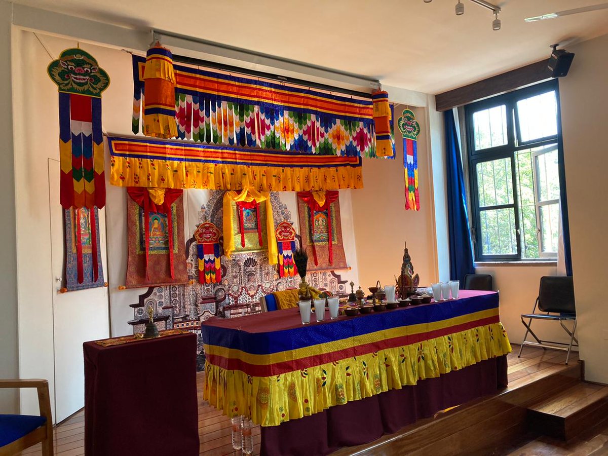 CasadelRisco's tweet photo. Armoniza tu energía con la presencia del #Geshe Tenzin Khenrab quien impartirá las #Puyas espirituales: Parnashavari, 21 Taras y Shambala Amarillo, los días 6, 7 y 8 de noviembre respectivamente.
Información con Patricia Vargas vargas_paty@yahoo.com.mx, W 5530513339 https://t.co/JVFt9fWIMJ