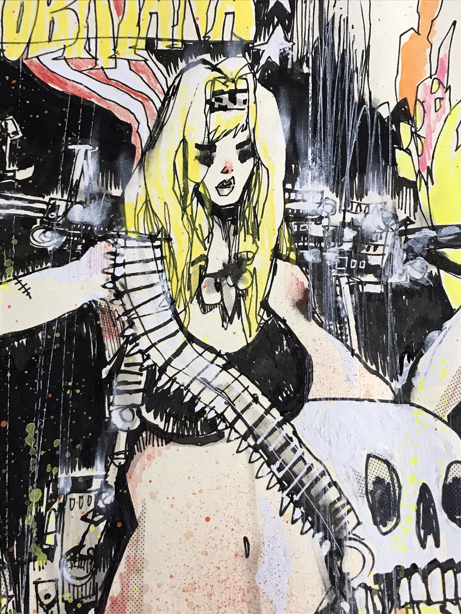 OCTOBRIANA drawing session and comics chat w the homies <a href="/jimruggart/">Jim Rugg</a> &amp; <a href="/inkpulp/">Shawn Crystal</a>. Check out the video at Inkpulp Podcast on YouTube. 
youtube.com/watch?v=5B_nmN…
@CartoonKayfabe 
#octobriana #video #podcast #inkpulp #youtube #cartoonistkayfabe
#comics #comicbooks #indy #jimmahfood