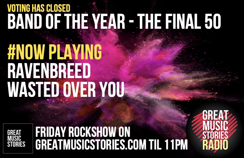 GuyB_rockshow's tweet photo. BOOOM!! Dark horses for 2020? These Welsh rockers have been on almost every show since I moved to the rock caravan. Requested most weeks. FallingAway had a rebirth and now we have the new song. #Nowplaying @ravenbreed #Wasted
Fri rockshow on https://t.co/QwdpOSZDCT radio til 11pm https://t.co/9MTb2FKvTu