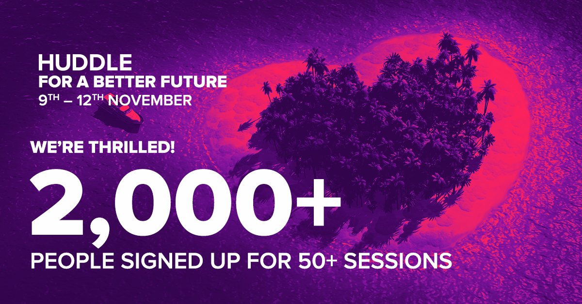 mindshare_uk's tweet photo. We're thrilled to have had over 2,000 signups for Huddle 2020! We look forward to Huddling with everyone attending 🎉⁠
#MSHuddle⁠
#HuddleForABetterFuture https://t.co/UtZKhFrIDX