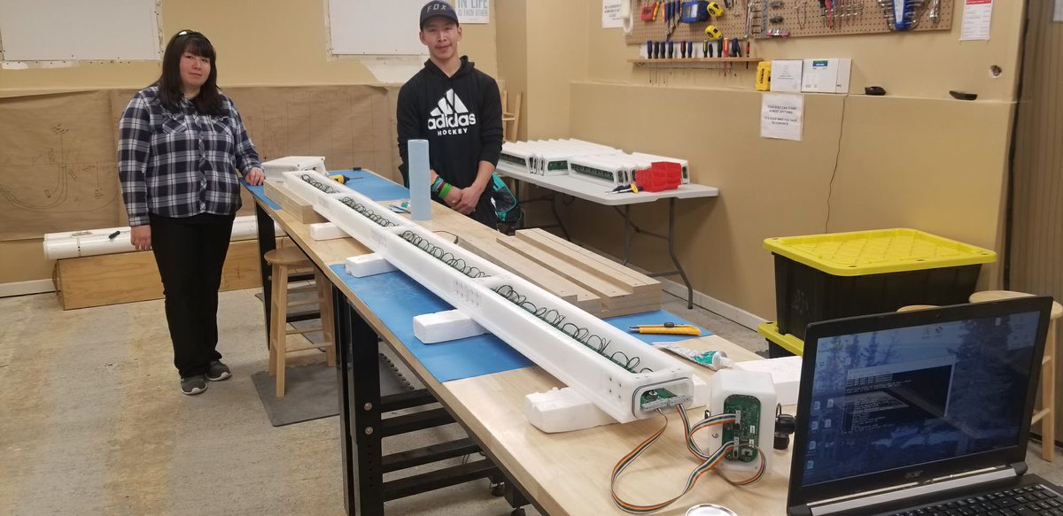 We love Fridays especially when we have a youth assembled SmartBUOY completed and passed the tests! Good job folks! Photo Credit: Rex Holwell,SmartICE @itscaharding @tbellnl <a href="/YvonneJJones/">Yvonne Jones</a> <a href="/PremierofNL/">Premier of NL</a> <a href="/ArcticPrize/">Arctic Inspiration Prize</a> <a href="/IET_GovNL/">Industry, Energy and Technology NL</a> <a href="/NunatsiavutEcDv/">Nunatsiavut Education & Economic Dev</a> <a href="/ACOACanada/">ACOA Canada</a> <a href="/MemorialU/">Memorial University</a> <a href="/GGInnovation/">#GGInnovation</a>