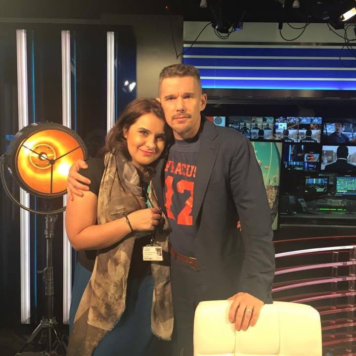 Happy birthday Ethan Hawke. This was still one of my fave days at work. 