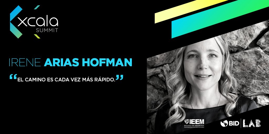 XCala_'s tweet photo. Es un honor recibir a @iariashofman, CEO de @IDB_Lab
en la primera edición virtual de #XCALASummit @el_BID https://t.co/nZeIETU0WO