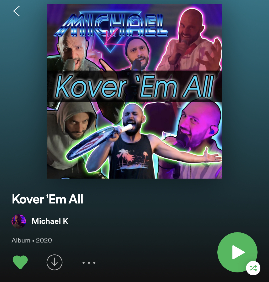 MichaelK_TV's tweet photo. The first FIFTEEN MichaelK Cover Songs are now available on #Spotify and #AppleMusic! That is one entire album's worth of music all neatly packaged up as Volume 1 of Kover 'Em All!

https://t.co/UZVfQVZpr3
https://t.co/WkFD272gdJ

@Sound_Sorcery #songcover #retro #synthfam https://t.co/EqcLxbyo6S