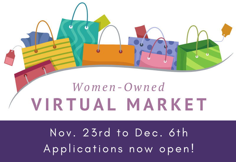 Are you a woman-owned company located in Texas, Oklahoma, Arkansas or New Mexico with a product to sell? Apply now to be a part of the WBCS' virtual market from Nov. 23rd-Dec. 6th! The deadline to apply is Monday, Nov. 9th.   bit.ly/2Jyqd9h

#WBCS25 #womenowned