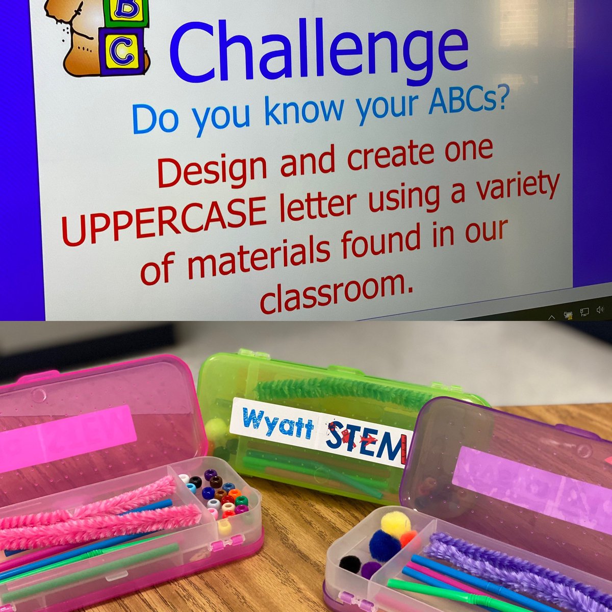 👷🏾‍♀️👷🏽Our very first STEM project! We were so excited to use our own special STEM kits today. #LibertyTogether