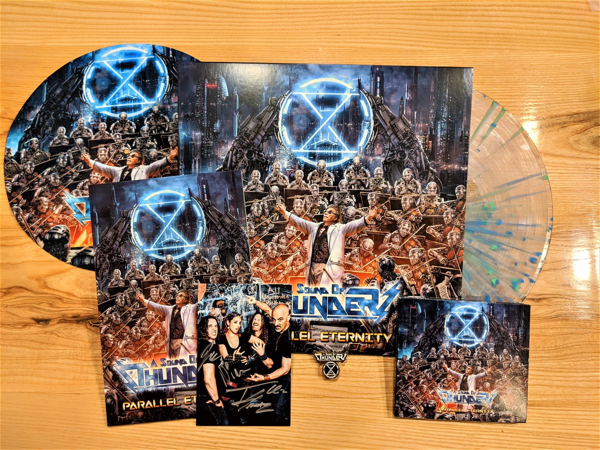 asotband's tweet photo. #Bandcamp is waiving fees today! 100% of sales go to musicians! We've just added the new album Parallel Eternity and a bunch of merch! Get four songs immediately when you pre-order, and physical copies ship right away so you'll get the album a month early!
https://t.co/IyqgPk3uBn https://t.co/4isE53gHZG