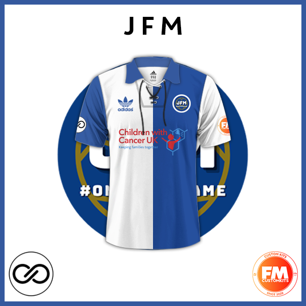 fmcustomkits's tweet photo. Another @FMCreatorsChamp kit reveal today!

A #retro styled kit for @JFM_91 supplied by @adidasfootball with a huge main sponsor @uk_cwc 

First appearence in the competition, so good luck Jamie!

#FM21 #FM20 #FootballManager #TheCC #OneMoreGame #WeAreTheCommunity #fmcustomkits https://t.co/lR3fXoFFGc