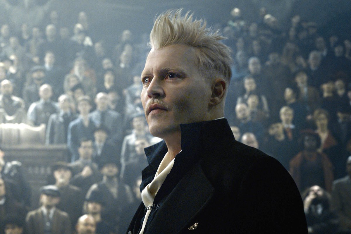 TTalkStudios's tweet photo. LETS TALK: Johnny Depp has exited his role as #Grindelwald. He will be recasted for #FantasticBeasts3. https://t.co/ew9C2qwOUK