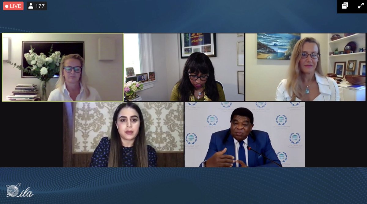The_ILA's tweet photo. "It is important that both men and women are at the table." @MartinChungong #ILA2020Global https://t.co/roz36xYhy2