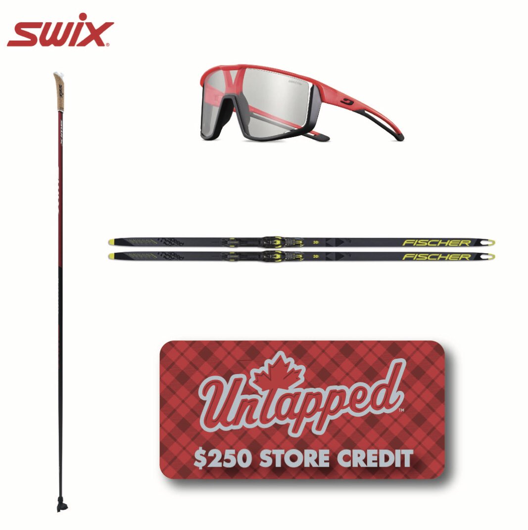 untappedmaple's tweet photo. Head to the link below to enter for FREE in this winter ski spectacular giveaway. @fischersports Speedmax 3D skate skis, 
@SwixWax Triac 4.0 poles,
@JulboEyewear Fury sunglasses, and a mountain of maple with a $250 #UnTappedMaple gift card. https://t.co/cR67URIpIS https://t.co/E3LU6OdAr7