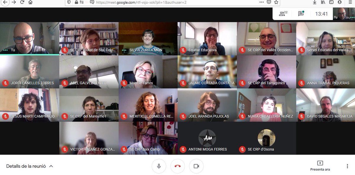 aliancesmagnet's tweet photo. Aquest matí tots els CRP dels municipis amb centres #Magnet, conduits per @geisbalague i @szuritamon, han analitzat el moment actual del programa i han reflexionat sobre el quart any dels centres per tal que sigui un aprenentatge pel programa 

#TransformacioEducativa https://t.co/DvryNUqRte