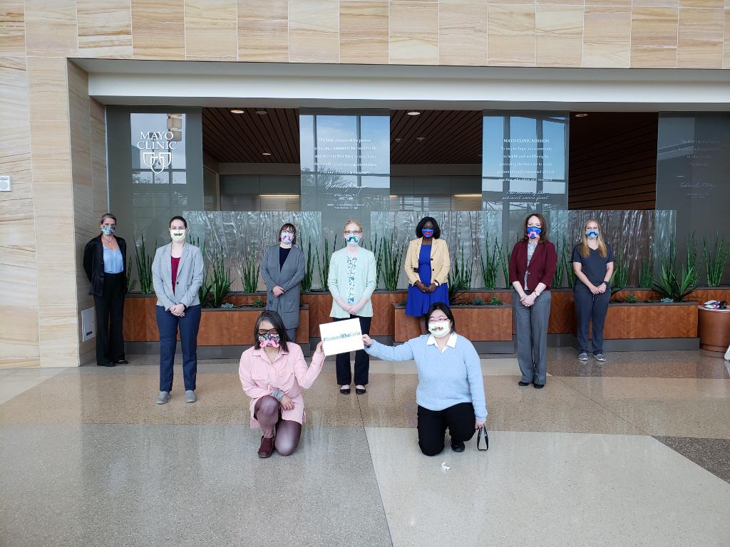 Mayo Clinic Radiation Oncology (@mayoradonc) on Twitter photo In honor of Marie Curie, posting to recognize this amazing group of <a href="/MayoClinic/">Mayo Clinic</a> #WomenWhoCurie in Rochester, Florida, Arizona, and our regional practice. Curing and palliating cancer every day. #RadOnc In honor of Marie Curie, posting to recognize this amazing group of <a href="/MayoClinic/">Mayo Clinic</a> #WomenWhoCurie in Rochester, Florida, Arizona, and our regional practice. Curing and palliating cancer every day. #RadOnc