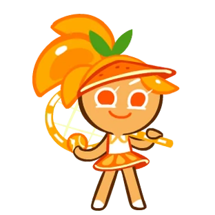 Orange Cookie Lesbian Valorieのイラスト