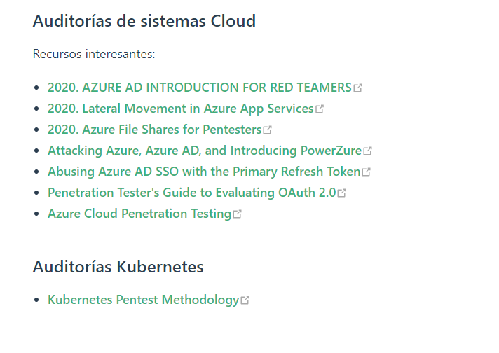ProtAAPP's tweet photo. Si tenéis que hacer un pentesting contra Azure, en nuestro repositorio WikiPROT tenemos muchas referencias interesantes. https://t.co/spVlTRF8Kl https://t.co/UVixGFmkeL