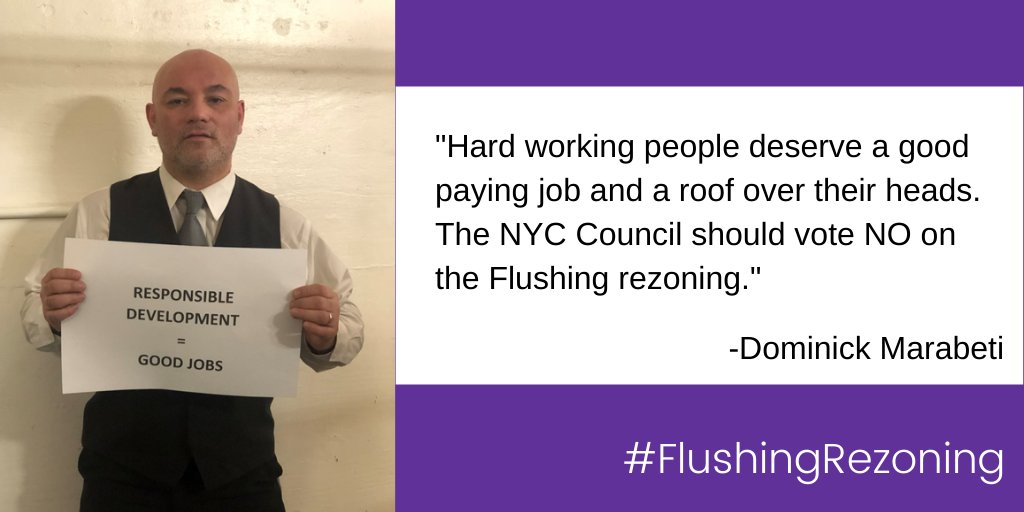 32BJSEIU's tweet photo. These developers spent $1.7 million lobbying the City to approve the #FlushingRezoning. @NYCCouncil, ask them why they can’t afford to provide good jobs and meaningful affordable housing? https://t.co/yKdY7FPDON
