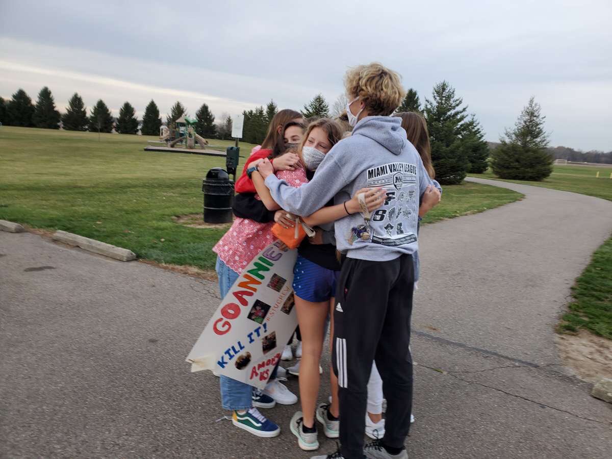 Feeling so much love and support from my community, wishing my girls could be by my side but I can’t wait to represent Tipp City tomorrow!