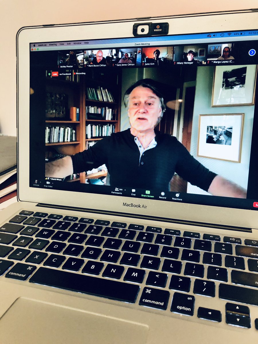 AshleyProctor's tweet photo. Starting my day with David Whyte and @Vancouver_CM was the best decision I’ve made all week 🙏
#radicalpoetry #creativemorning https://t.co/NzxmvJzL9x