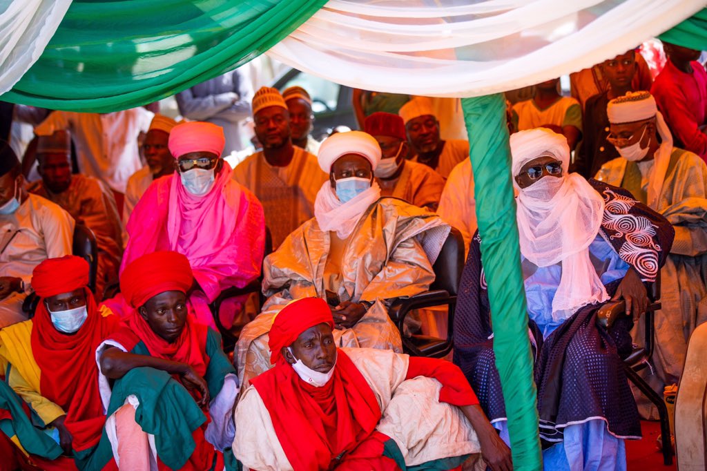KBStGovt's tweet photo. Today, Friday 6/11/2020 H.E Sen. Abubakar Atiku Bagudu attended the grand kickoff ceremony of the Kebbi State Contributory Healthcare Scheme, official flag-off of enrollment and inauguration of board members of the Kebbi State Contributory Healthcare Management Agency (KECHEMA). https://t.co/n8U0vPZ2xs