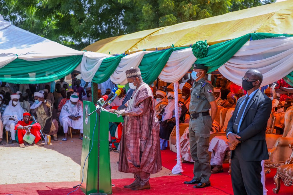 KBStGovt's tweet photo. Today, Friday 6/11/2020 H.E Sen. Abubakar Atiku Bagudu attended the grand kickoff ceremony of the Kebbi State Contributory Healthcare Scheme, official flag-off of enrollment and inauguration of board members of the Kebbi State Contributory Healthcare Management Agency (KECHEMA). https://t.co/n8U0vPZ2xs