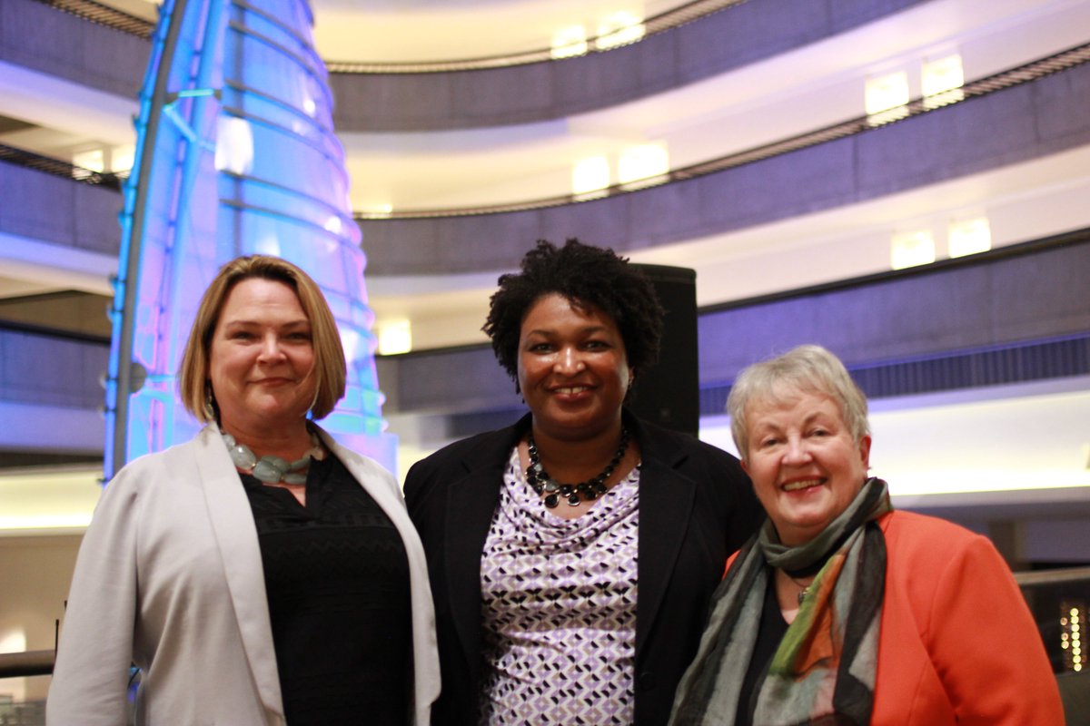 WomensAction's tweet photo. Stacey Abrams, via @fairfightaction along w/ partner orgs, has worked tirelessly for years to protect every American’s right to vote, registering 800,000 voters in GA. We applaud her leadership—democracy should work for everyone. We're honored she was a part of @WomenLegisLobby. https://t.co/EE5Pd529H5