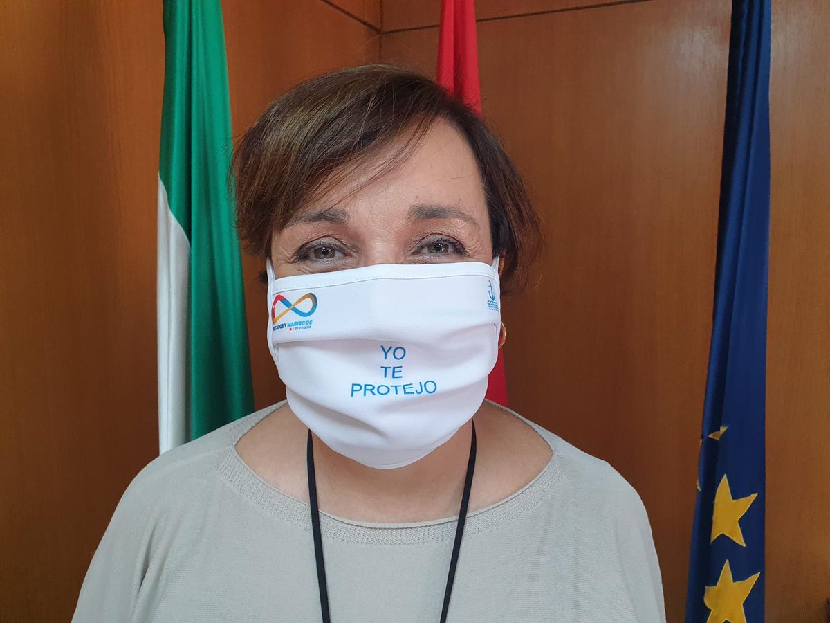 Federación Nacional de Cofradías (@fncp_pescadores) on Twitter photo Hoy se suma a
👉#YoTeProtejo
Ana María Corredera Quintana, Vicenconsejera de <a href="/AgriculturAnd/">Consejería AgriPesca</a> de la <a href="/AndaluciaJunta/">Junta de Andalucía</a>
Entre todos conseguiremos doblegar la curva de la #COVID19.
Usemos #mascarillas, guardemos distancias, cumplamos las medidas. Hoy se suma a
👉#YoTeProtejo
Ana María Corredera Quintana, Vicenconsejera de <a href="/AgriculturAnd/">Consejería AgriPesca</a> de la <a href="/AndaluciaJunta/">Junta de Andalucía</a>
Entre todos conseguiremos doblegar la curva de la #COVID19.
Usemos #mascarillas, guardemos distancias, cumplamos las medidas.