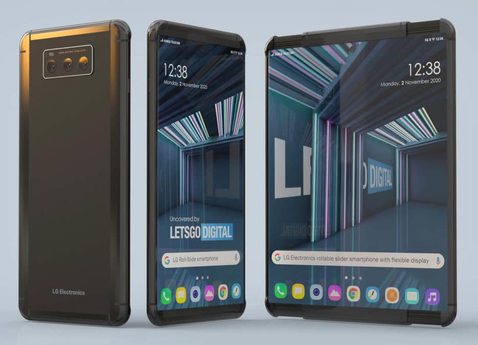vidacelular's tweet photo. LG Slide deve ser o nome oficial do primeiro celular enrolável da fabricante coreana, segundo rumores. O aparelho, antes conhecido apenas como Project B, deve chegar ao mercado em março de 2021 #Celular #Enrolável #LG #LGSlide https://t.co/jLxjCE387T https://t.co/0EpOsT39vQ