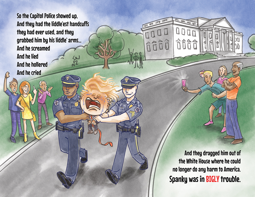 <a href="/realDonaldTrump/">Donald J. Trump</a> LMAO, what happened to "STOP THE COUNT?"

Those ballots are on the way, Spanky.
They WILL be counted.

But you WILL be leaving the White House.
Whether you like it or NOT.

I hope they have to DRAG you.
amzn.to/2J7bJNz