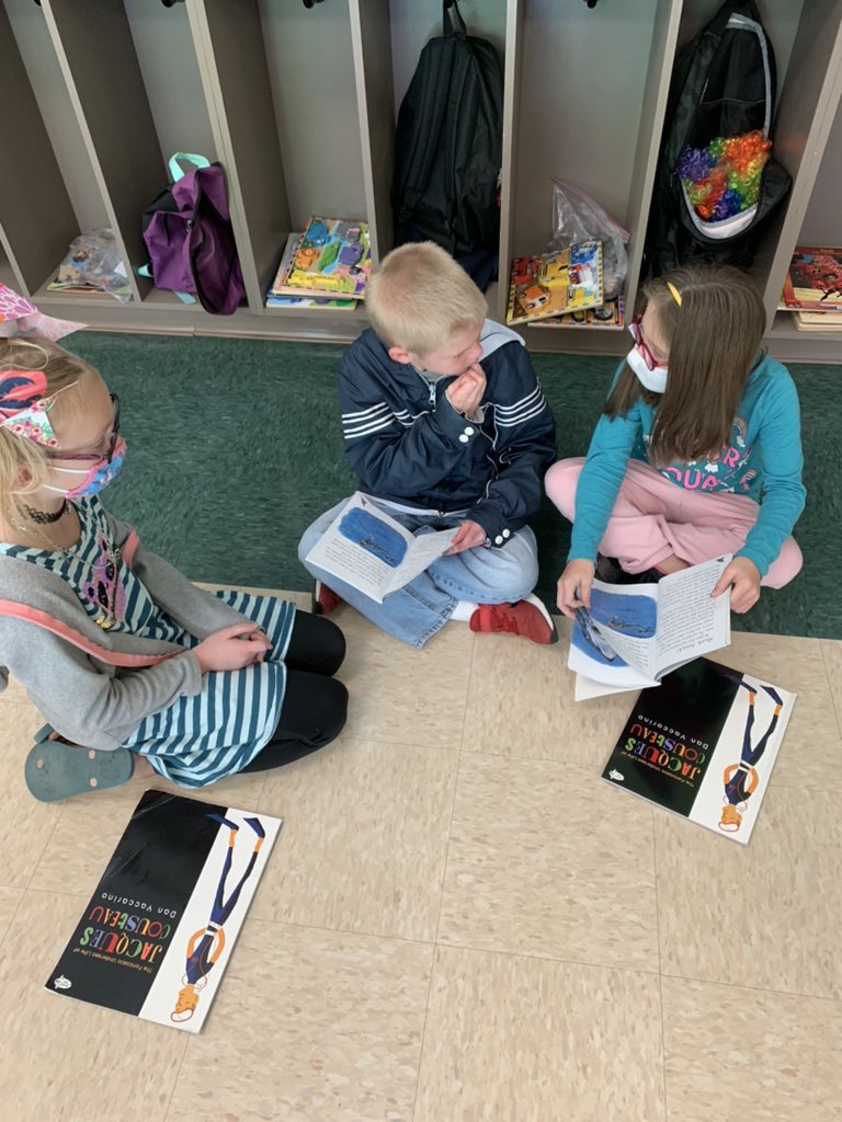 heatherharmon7's tweet photo. Our first day of reading buddies was a success! Our friends from @MrsSpencerEES class were so kind and did such a great job reading the books they have been working so hard on. We can’t wait to do it again! #EESsoars https://t.co/DQIL8Wd8yY