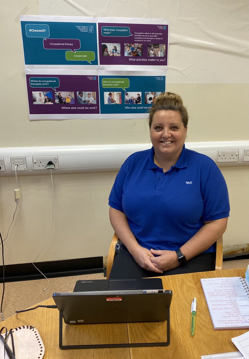 hellosiobhan_'s tweet photo. Taking time during a very busy week, North Tees and Hartlepool OTs celebrated OT week by linking with schools in the region, inspiring future OTs #OTweek2020 #inspiringthefutureworkforce #itsgreattobegreen https://t.co/zGD0LDix3k