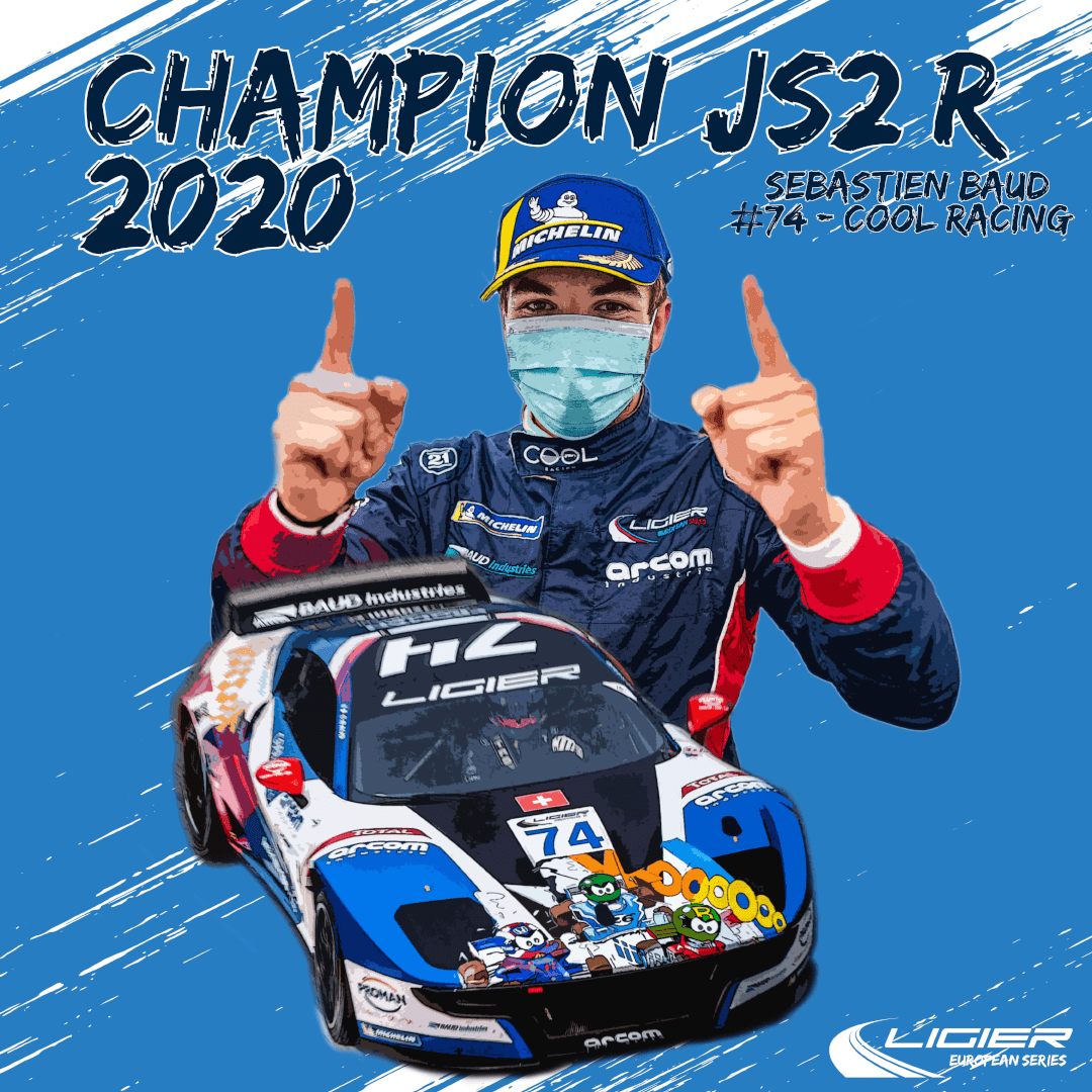 Your 2020 #Ligiereuroseries #Ligierjs2r and #LigierJSP4 Champ’ 👑 👑

Ligier JS2 R ➡️ <a href="/seb_baud_74/">Seb Baud</a>  @COOLRacingCH 
Ligier JS P4 ➡️ <a href="/ADromedari/">Andrea Dromedari</a> HP Racing Team

Read the champions’ reactions 👉 bit.ly/2Icc1m7