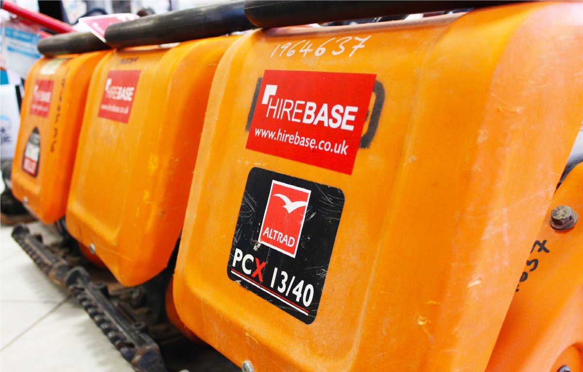 Get sorted for that next #landscaping job with a 320mm and 400mm #PlateCompactor  - now 50% off the list price when you order online! buff.ly/3mohVz8

T&amp;Cs apply. 50% off the list price when you hire online.