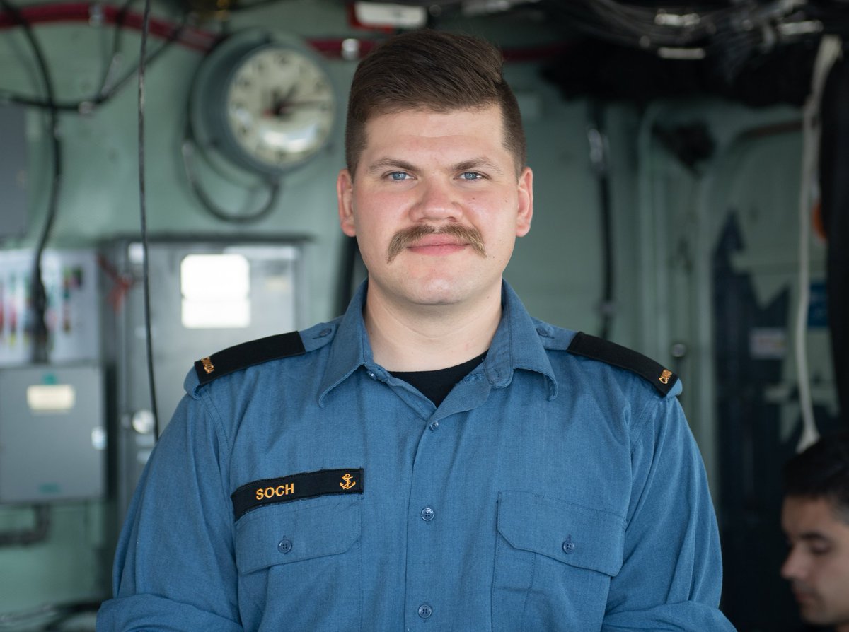 RoyalCanNavy's tweet photo. "For duty, honour and brotherhood. To be an uncommon man.”
As Remembrance Day nears, we asked S3 Soch what he would like people to think about on this day of reflection.
Read more 👉📱: https://t.co/2owzgsotT0 https://t.co/I1mSjQqYgO