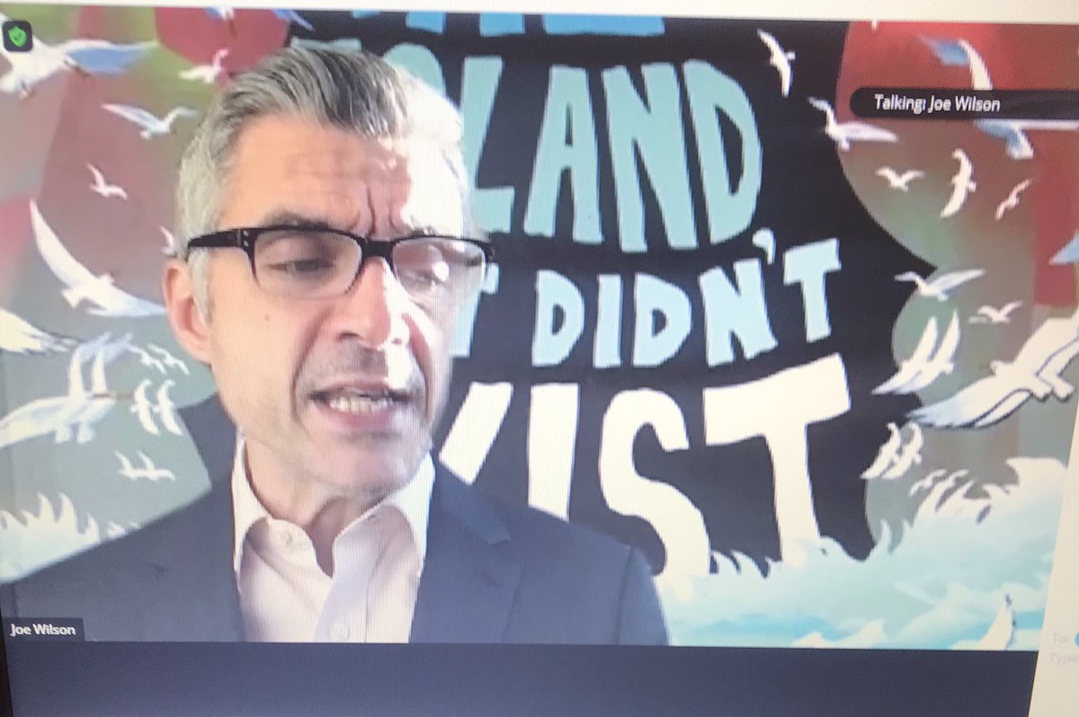 AmandaMurkett's tweet photo. Great virtual author visit today with the fab @JoeWilsonwords Have a group of rather inspired young people today. #authorvisits #readingforlearning #covidwontwin https://t.co/WwbhUTQs2G