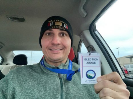 Vets4AmerIdeals's tweet photo. Election officials, public servants, poll workers: these have been the American heroes this week. They are serving the United States, doing the good work and fighting the good fight for #democracy. We stand with them. ✊🏼✊🏾✊🏻✊🏿✊🏽 https://t.co/AQdu5J3T26