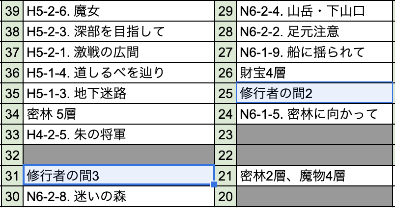 Nao ロマサガrs便利ツール A Twitter あーーーーーーーー º º 今まで歯抜けだったbase31とbase25が修行者の間で保管されてる これはエフェクトチェックが捗るー